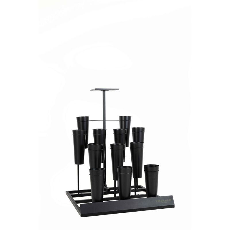 Display bouquet stairway (excl vases) (incl logo)