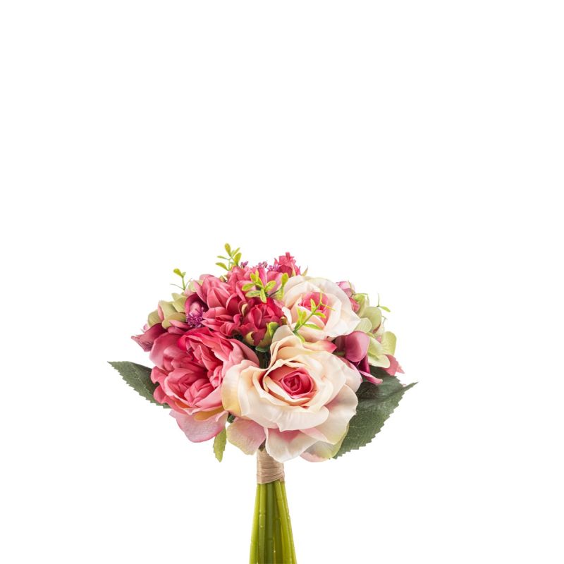 Rose hydrangea bundle pink 28cm