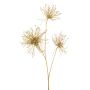 Thistle spray gold 95cm