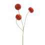 Dahlia pompon mini spray x3 orange 68cm