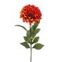 Dahlia pompon spray orange 66cm