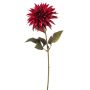 Dahlia spray dk red 70cm