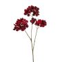 Hydrangea spray red 72cm