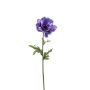 Anemone spray blue 45cm