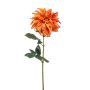 Dahlia spider spray orange 56cm