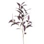 Eucalyptus spray burgundy 95cm