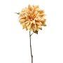 Dahlia spray peach 55cm