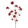 Blossom cherry spray red 126cm