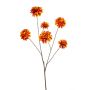Dahlia spray orange 110cm