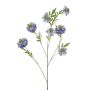 Scabiosa spray blue 113cm