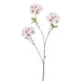 Blossom spray white 82cm