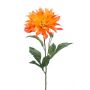 Dahlia spray orange 60cm