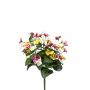 Pansy bush white/purple/yellow 30cm
