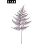 Fern spray metallic purple 80cm
