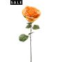 Rose laurie spray lt orange 57cm