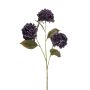 Hydrangea spray purple 77cm