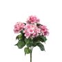 Hydrangea bush pink 38cm
