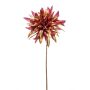 Dahlia spray mauve/gold 63cm