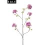 Blossom spray lt purple 115cm