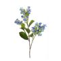 Hydrangea spray blue 75cm