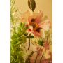 Poppy spray peach 90cm