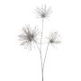 Thistle spray silver 95cm