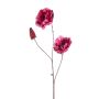 Poppy spray x3 pink 82cm
