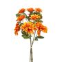 Dahlia bundle x3 orange 50cm