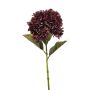Hydrangea spray burgundy 75cm