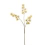 Clematis seed spray beige 70cm