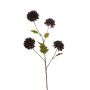 Chrysantum spray burgundy 68cm