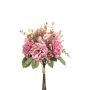 Rose hydrangea bundle pink 35cm