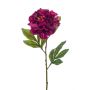 Peony chelsea spray purple 77cm