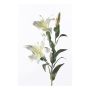 Lily spray 95cm white