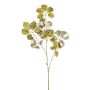 Schefflera spray tt green metallic 85cm
