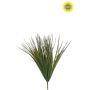 Grass bush UV green/red 40cm