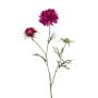 Scabiosa spray purple 77cm