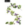 Clematis garland purple/blue 150cm
