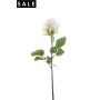 Rose femke spray white/green 57cm
