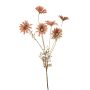 Daisy spray mauve/gold 80cm